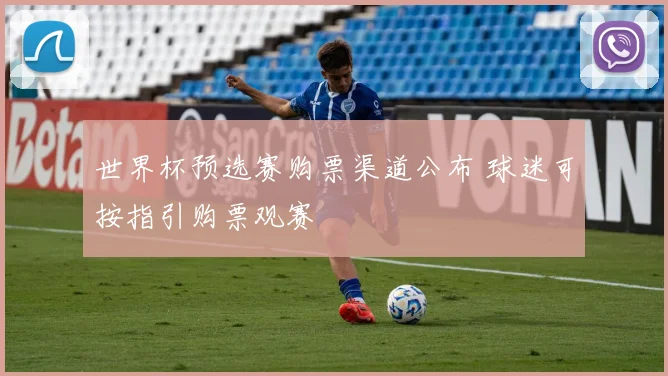 世界杯预选赛购票渠道公布 球迷可按指引购票观赛